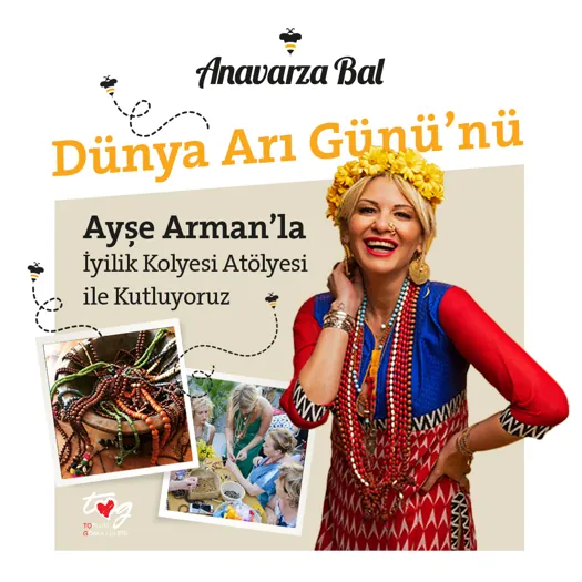 Ayşe Arman'la İyilik Kolyesi Atölyesi afişi
