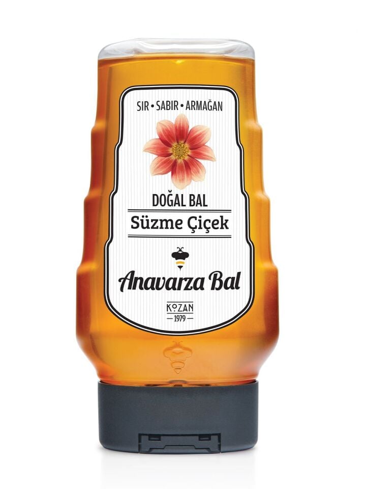 Anavarza Akıllı Kapak Süzme Çiçek Balı 325g