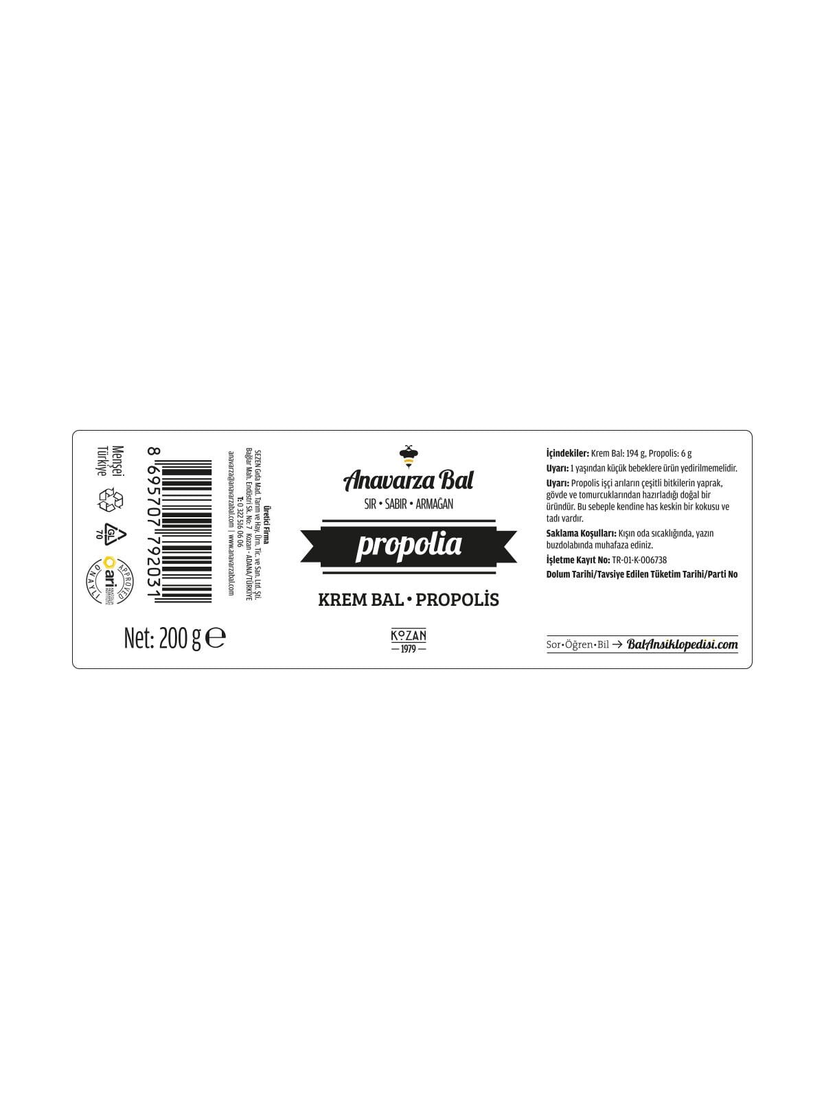 Anavarza Propolia 200g