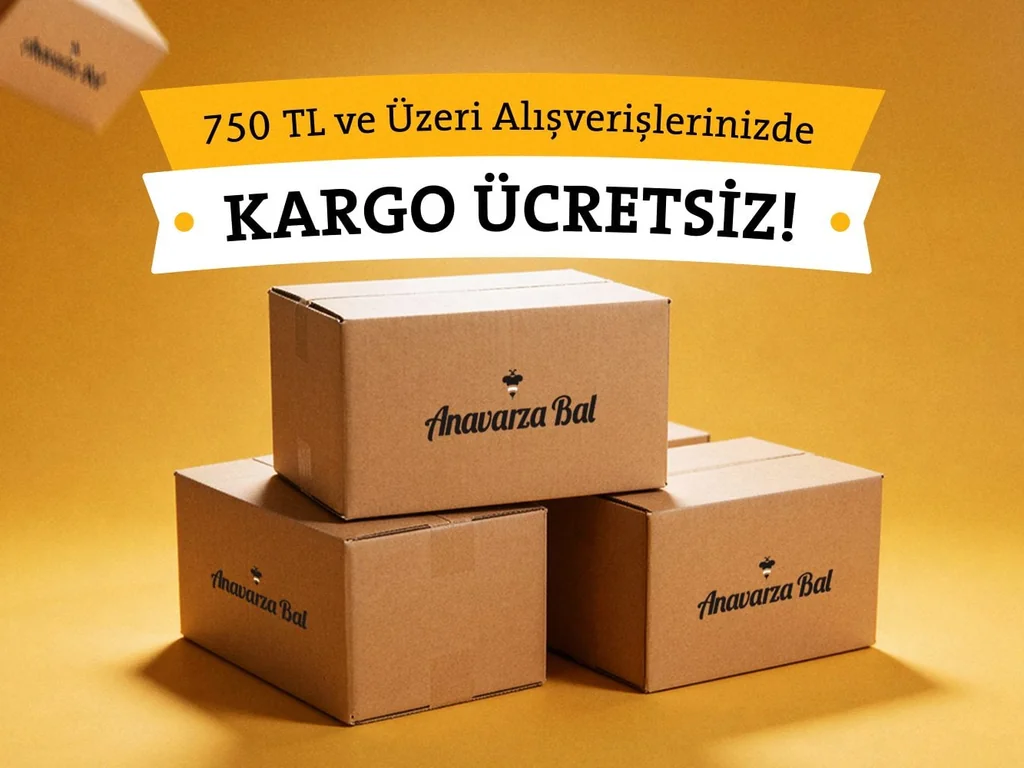 750 TL üstü siparişte kargo bizden
