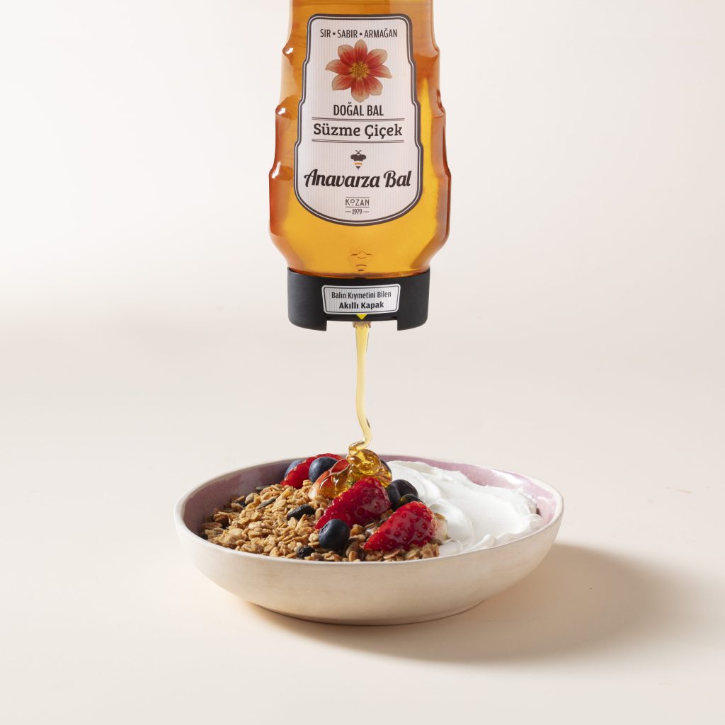 Anavarza Akıllı Kapaklı Süzme Çiçek Balı 325g