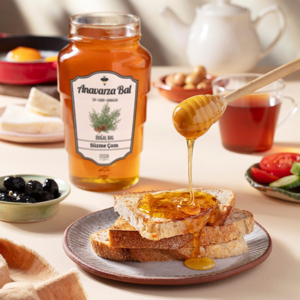 Anavarza Süzme Çam Balı 450g