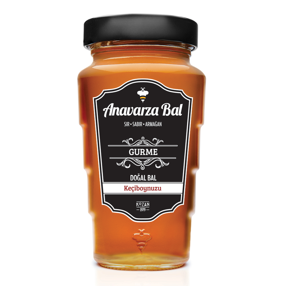 Anavarza Keçiboynuzu (Harnup) Çiçeği Balı 450g