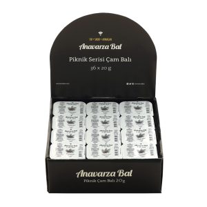 Anavarza Piknik Süzme Çam Balı 36x20g