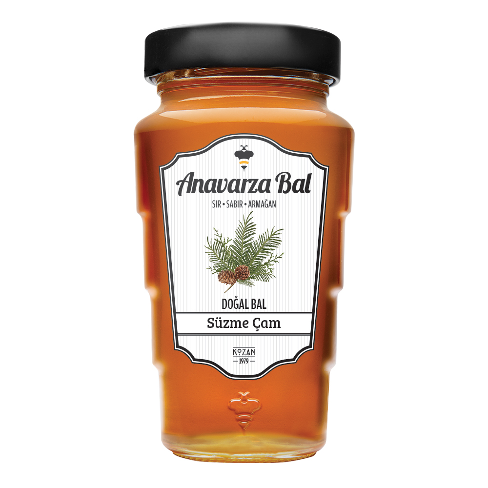 Anavarza Süzme Çam Balı 450g
