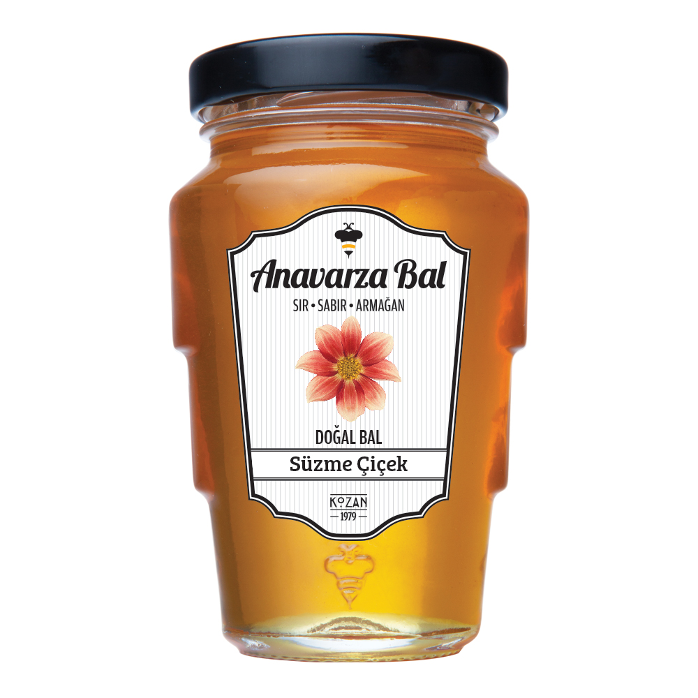 Anavarza Süzme Çiçek Balı 220g