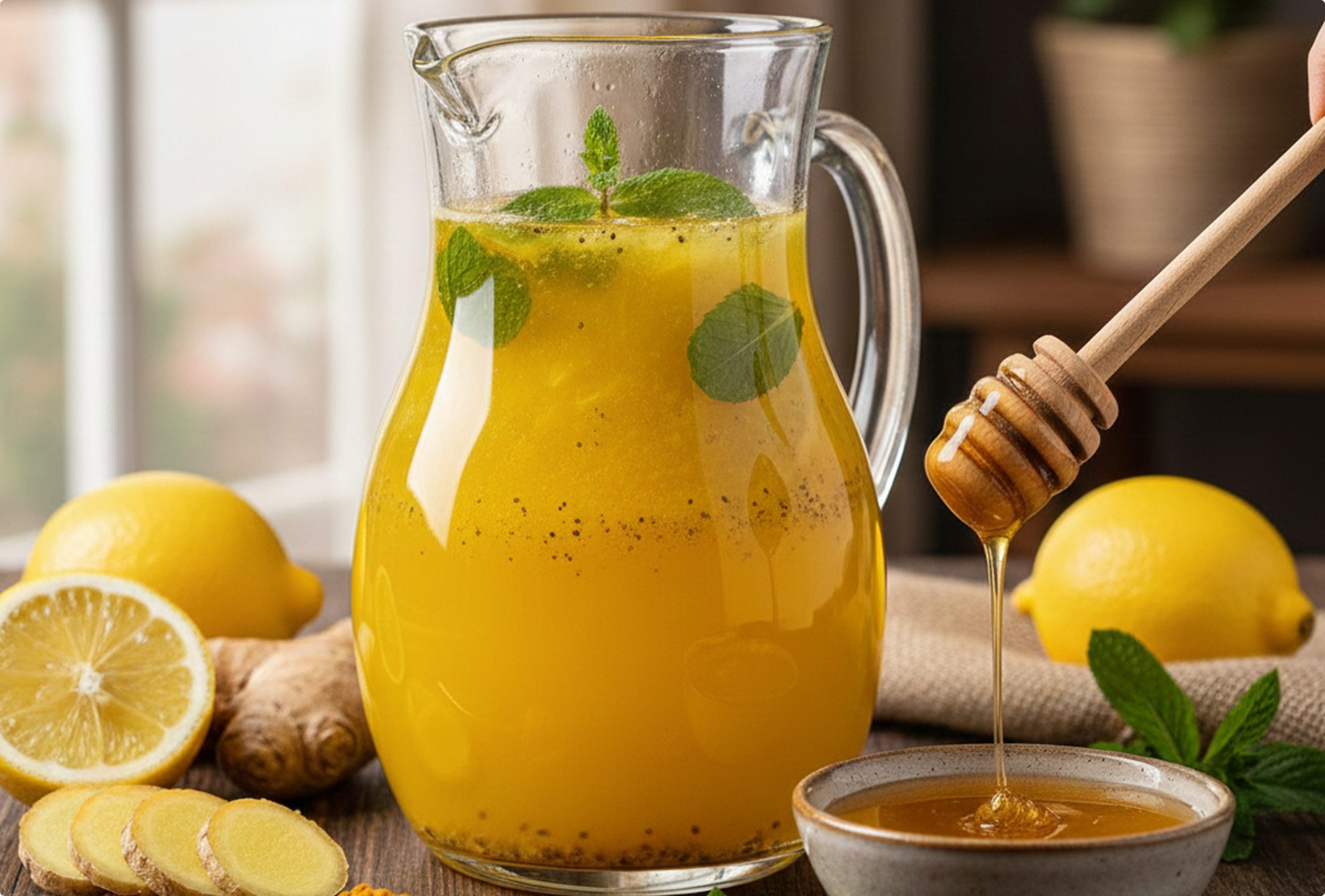 Kış Günleri için Ballı Zencefil Karışımı Nasıl Yapılır?